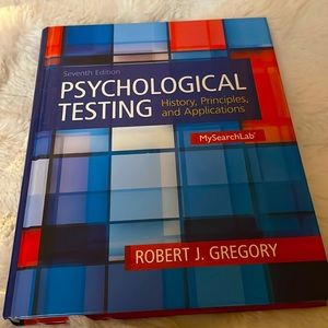 Psychological Testing by Robert J Gregory (TEXTBOOK - 7th Edition)